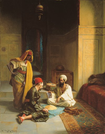 Falcı by Ludwig Deutsch