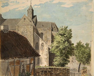 Fritzlar Katedrali by Ludwig Emil Grimm