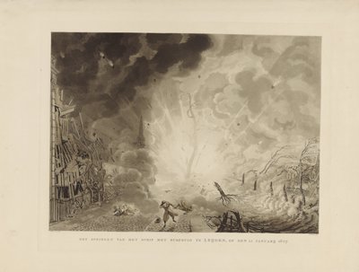 Leiden Felaketi, 1807 12 Ocak 1807