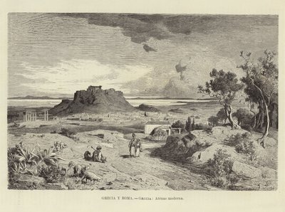 Yunanistan ve Roma - Yunanistan: Modern Atina by Ludwig Hans Fischer