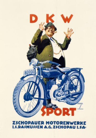DKW SPOR by Ludwig Hohlwein