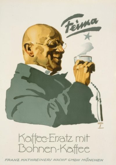 Feima - kahve çekirdekleri ile kahve yerine by Ludwig Hohlwein