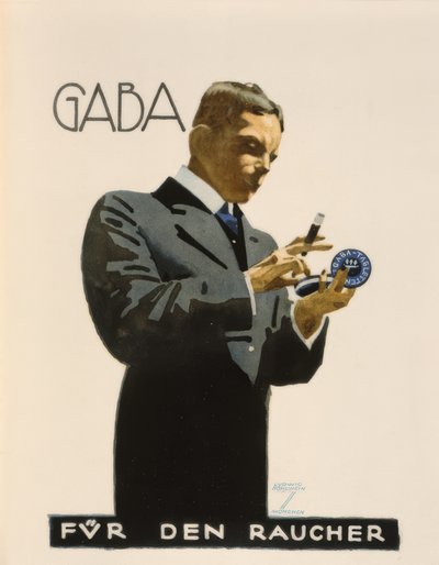 Gaba / Sigara içenler için by Ludwig Hohlwein
