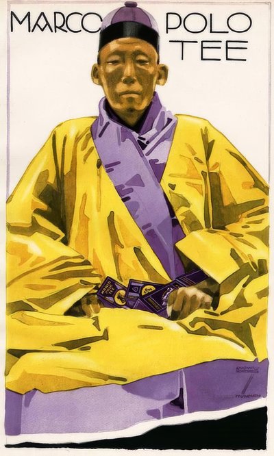 marco polo çayı by Ludwig Hohlwein