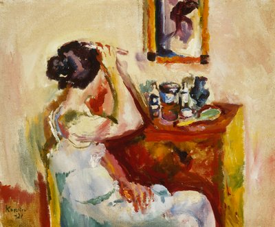 Sabah Yıkama; Morgenvask, 1921 by Ludvik Peter Karsten