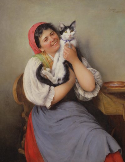 En Sevdiği Kedi by Ludwig Kohrl