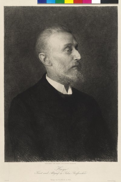Avusturya Arşidükü Hugo Prensi ve Somon Reifferscheid Altgrafı by Ludwig Michalek