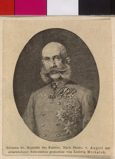 Avusturya İmparatoru I. Franz Joseph by Ludwig Michalek