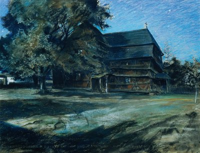 ahşap kilise by Ludwig Michalek