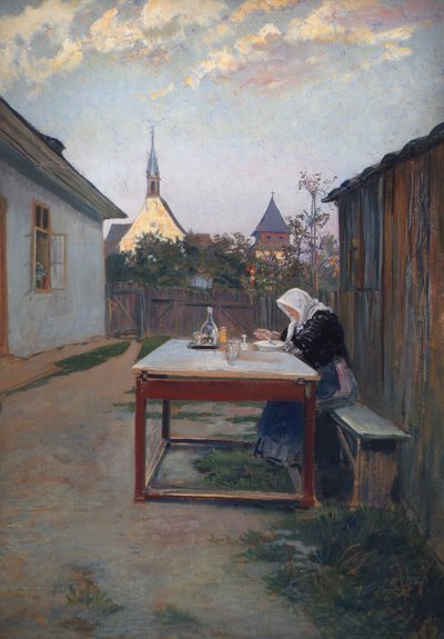 annem (akşam yemeği) by Ludwig Michalek