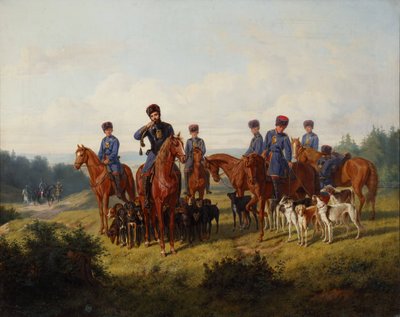Kurs, 1856. by Ludwig Pietsch