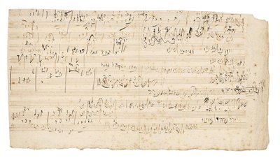 İmzalı müzik el yazması, Yaylı Çalgılar Dörtlüsü