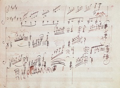 Alman besteci Ludwig van Beethoven (1770-1827) tarafından 1801