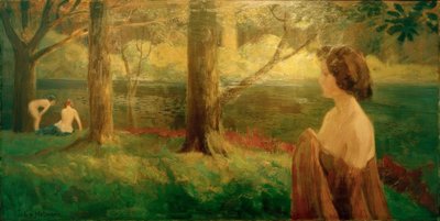 Akşam Güneşi by Ludwig von Hofmann