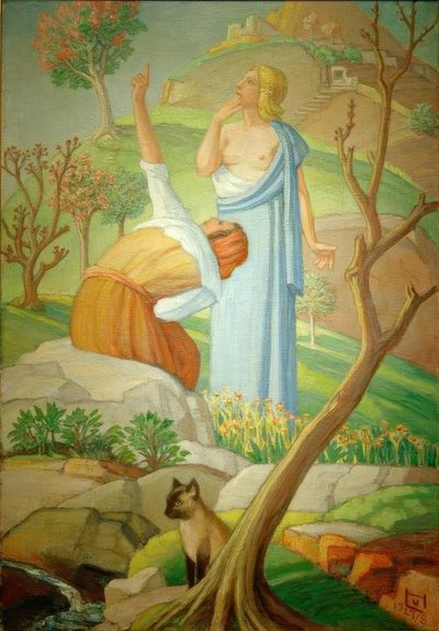 Şahin by Ludwig von Hofmann