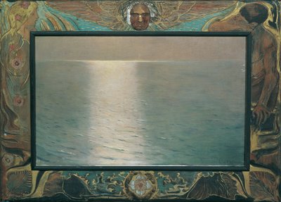 Largo (Gün Batımı) by Ludwig von Hofmann