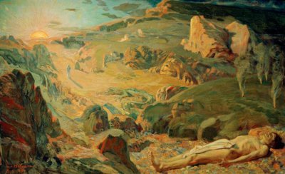 Terör Vadisi by Ludwig von Hofmann
