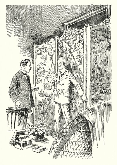 Oscar Wilde'ın Dorian Gray'in Portresi (litho) için İllüstrasyon by Lui Trugo