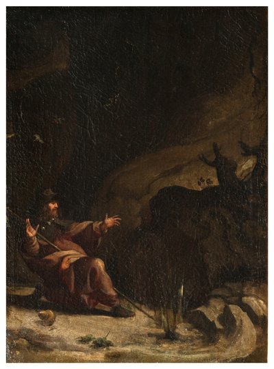 Kuzey Transept, San Rocco Sunağı 1635, 45, Genovesino 1645, San Rocco çöldeki fuarlar tarafından ziyaret edildi, Sağ altta boyanmış by Luigi Miradori