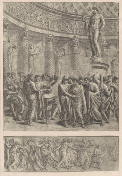 Antika Bir Kurban by Luigi Ademollo