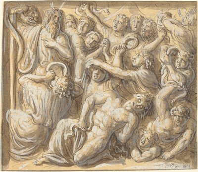 Musa ve Brazen Yılan by Luigi Ademollo