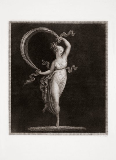Dans. Luigi Cunego tarafından oyulmuş. Antonio Canova