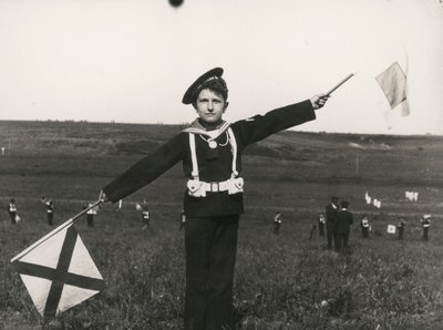Balilla Donanmanın işaretleriyle by Luigi Leoni