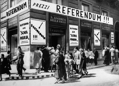 Referandum için satış fiyatları by Luigi Leoni