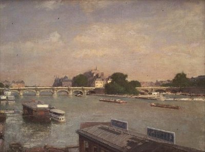 Ile de la Cite, Paris by Luigi Loir