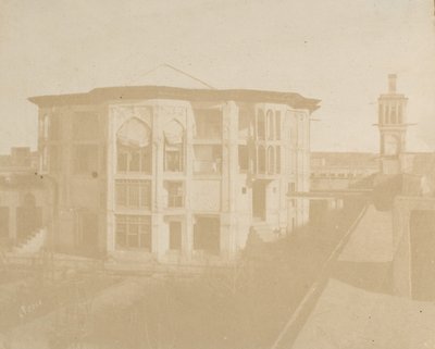 Tahran. Başbakanlık Evi Nezanneh, 1858. by Luigi Pesce