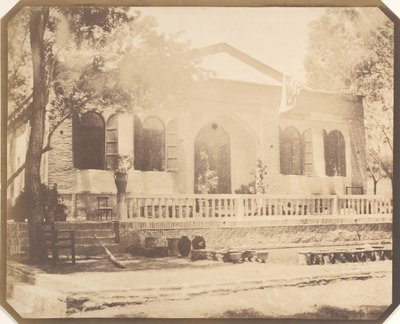 Zerghiandeh. Rus Bakanın Kır Evi, Tahran, 1858. by Luigi Pesce