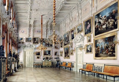 The Dance hall in at Count Bezborodko