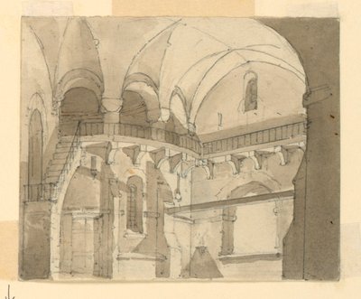 Sahne Tasarımı, Hapishane İçi by Luigi Ricci