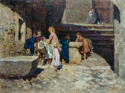Çeşmedeki çocuklar by Luigi Rossi