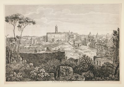 Capitoline Dağı by Luigi Rossini