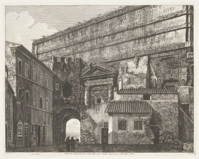 Porta Maggiore ve Roma Condotto delle Acque Claudia, Anione Nuovo ve Acqua Felice Anıtı
