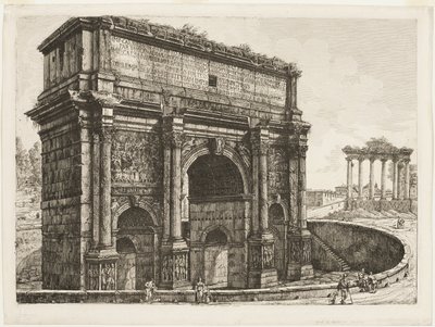 Septimius Severus Kemeri by Luigi Rossini