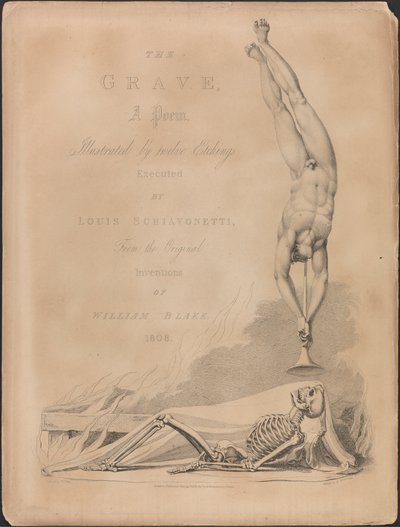 Robert Blair, Mezar, Başlık Sayfası by Luigi Schiavonetti