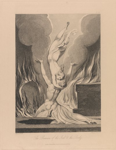Ruh ve Bedenin Buluşması by Luigi Schiavonetti