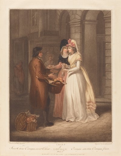Tatlı Çin Portakalları by Luigi Schiavonetti after Francis Wheatley