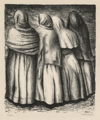 Profildeki Kadın Profildeki Kadın, 1945. by Luis Arenal