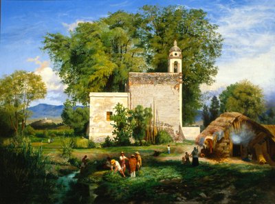 San Cristóbal Romita manzarası by Luis Coto