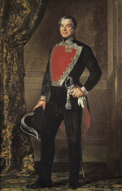 Don Francisco Ignacio de Montserrat'ın portresi. 1842 - 1850 (tuval üzerine yağlı boya) by Luis Lopez Piquer