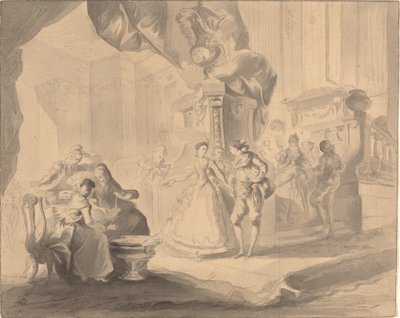 Sarayda Dans by Luis Paret y Alcazar