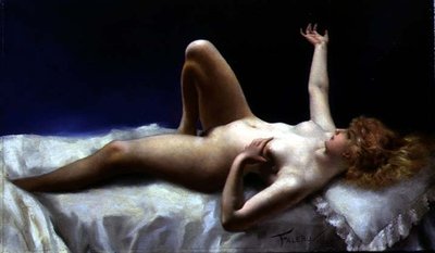 Genç kadın by Luis Riccardo Falero