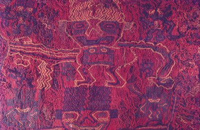 Tekstil, Paracas Kültürü, Peru, 2015. by Luis Rosendo.