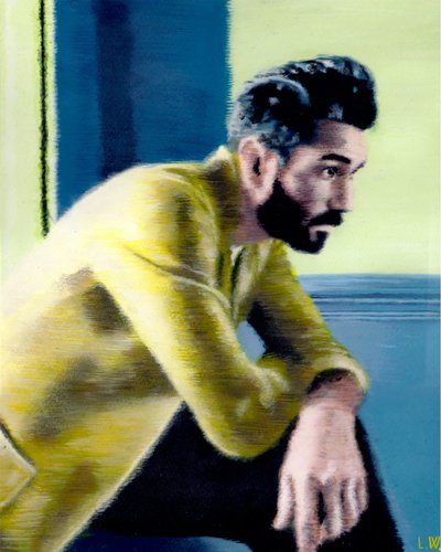 A Style but Grace, c.2013 (kağıt üzerine akrilik boya) by Luke Waller