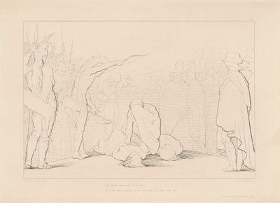 Sessiz, Bakmak, Acı Çekmek... by Lumb Stocks, after George Elgar Hicks