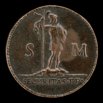 Secde Bir Kurdun Üzerinde Duran Silahlı Figür [ters]. by Lysippus Junior