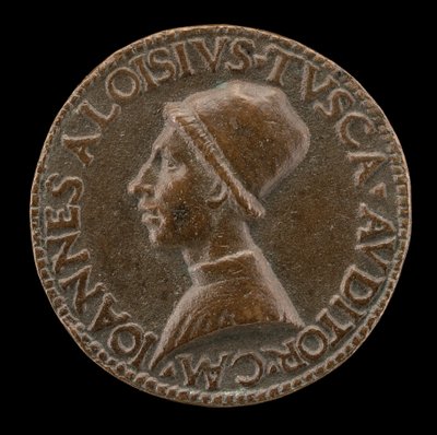 Giovanni Alvise Toscani, c. 1450-1478, Milano Hukuk Danışmanı, Konsistorial Avukat ... [ön yüz]. by Lysippus Junior
